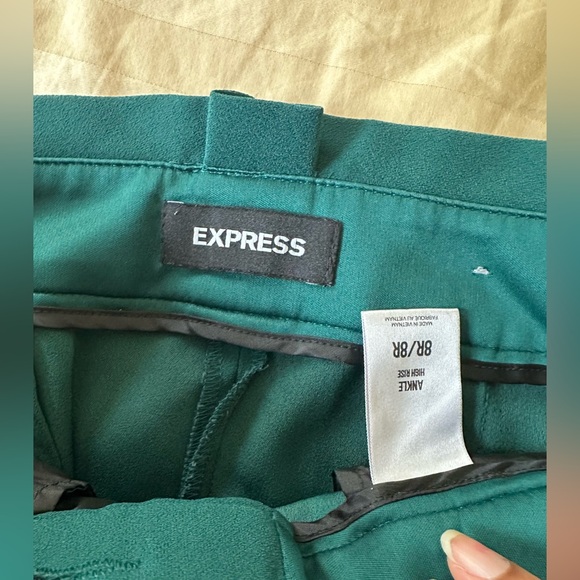 Express Ankle Mid Rise Pants - Picture 4 of 4